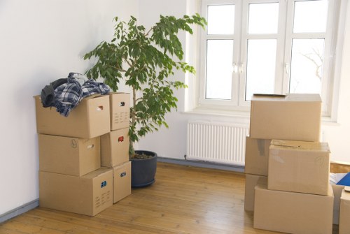 Items separated for charity reuse before disposal