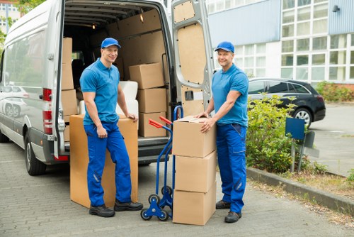 Professional van transport for furniture delivery in Italy