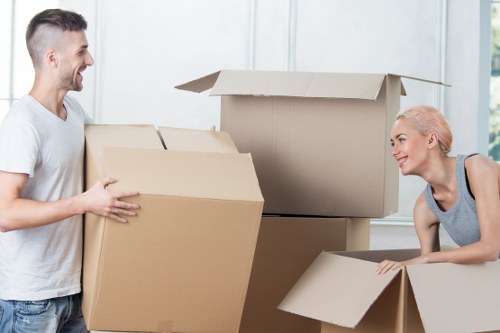 Eco-friendly packing materials and recycled boxes in Italy