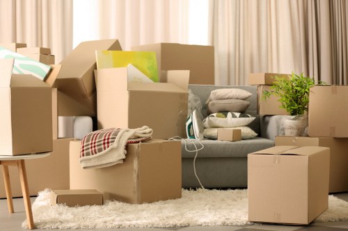 Furniture packing and safe handling during removals in Italy