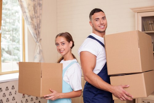 Secure handling of belongings during an Italy house removals process
